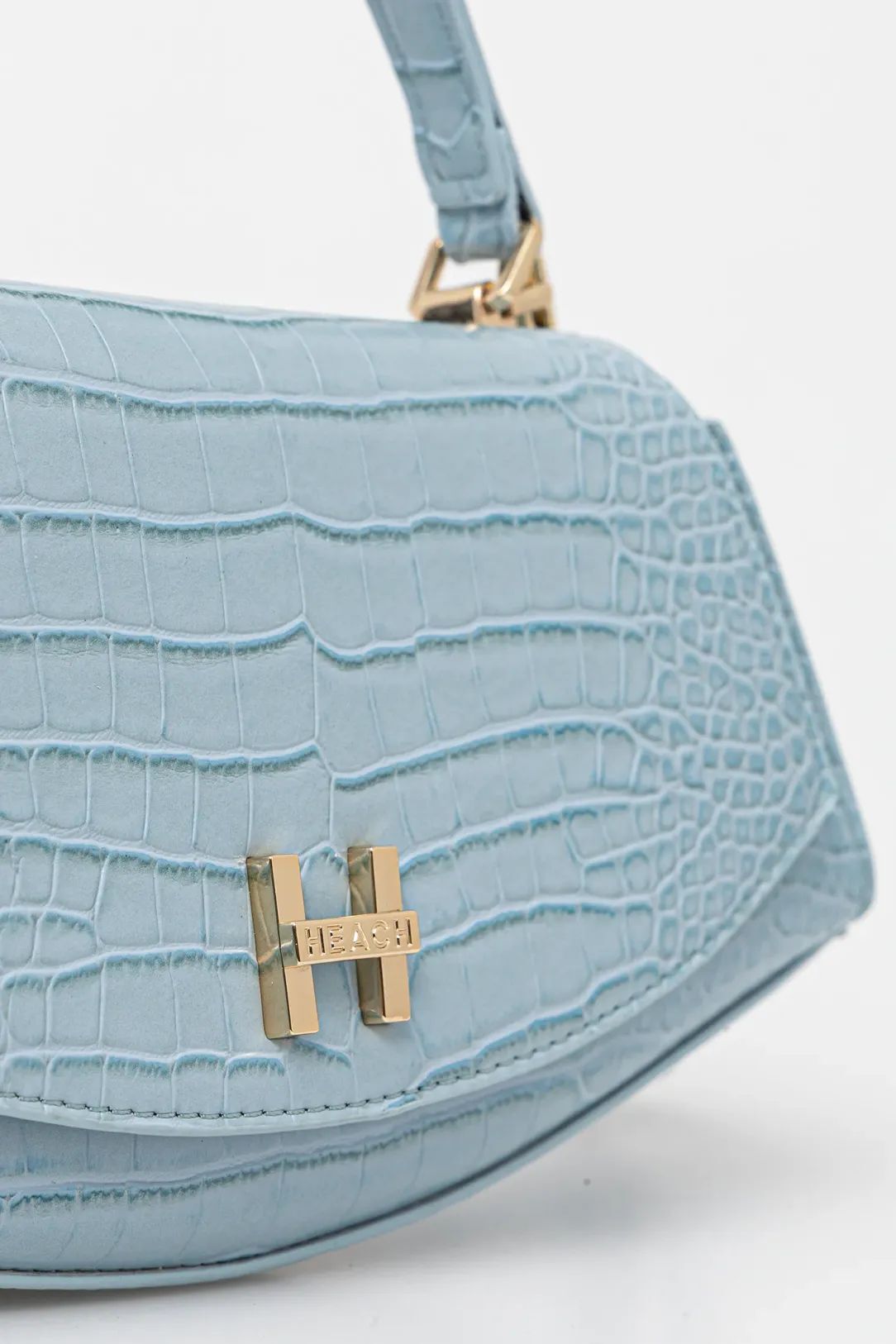 【Silvian Heach】鱷魚壓紋手提包