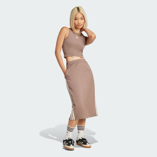 Adidas Ess Rib Tank JC9009 女 背心 運動背心 棕 亞版