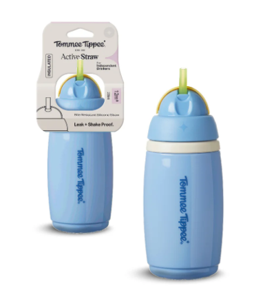 Tommee Tippee Double-layer cool and leak-proof straw cup 266ml