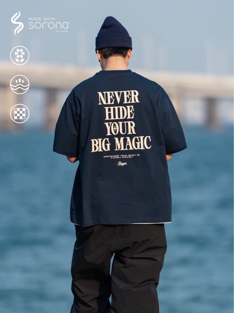 #預購 BTB 25SS 255G 索羅娜sorona 涼感 字母印花 圓領短踢 三色