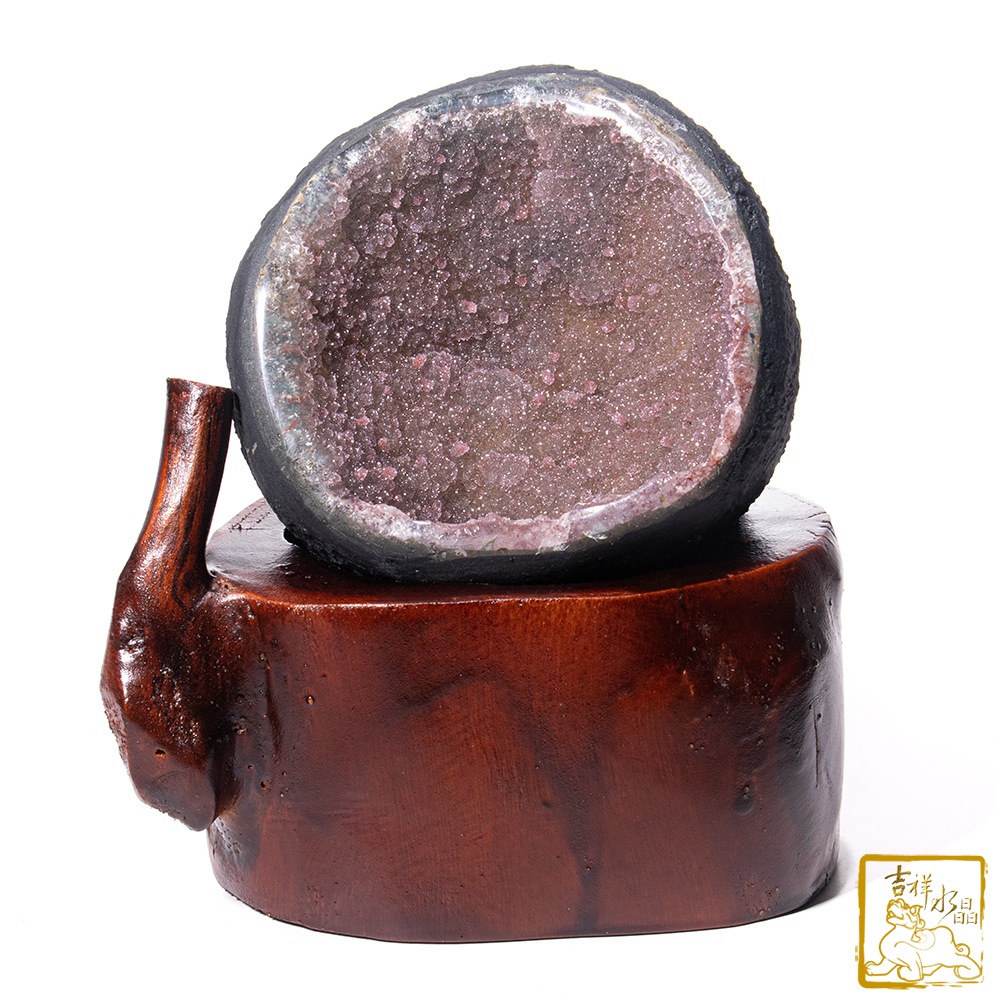 烏拉圭異象水晶洞 936g 趨吉避凶