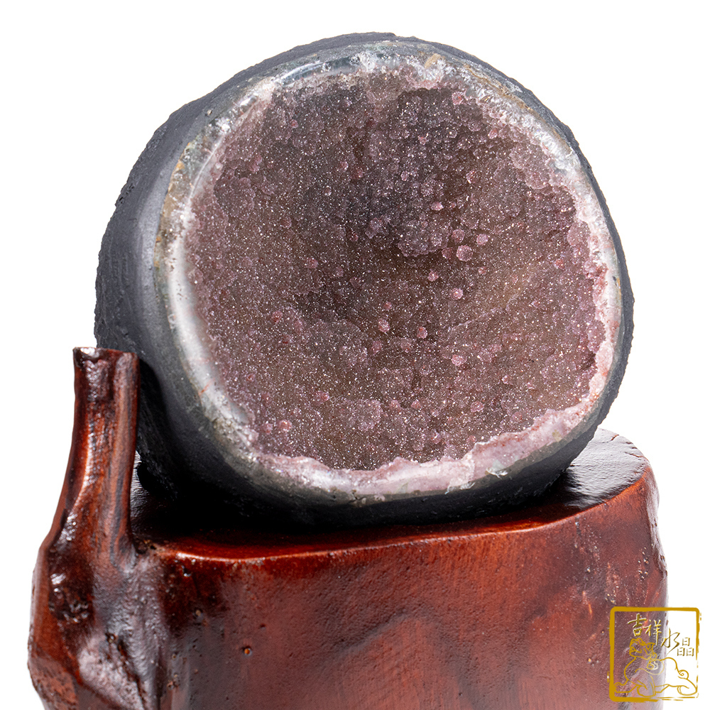 烏拉圭異象水晶洞 936g 趨吉避凶