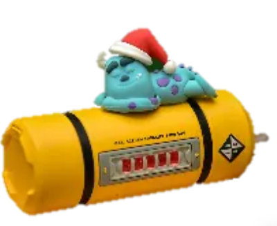 infoThink｜毛怪限量聖誕系列 智慧快充口袋行動電源 (Type-C/Lightning)