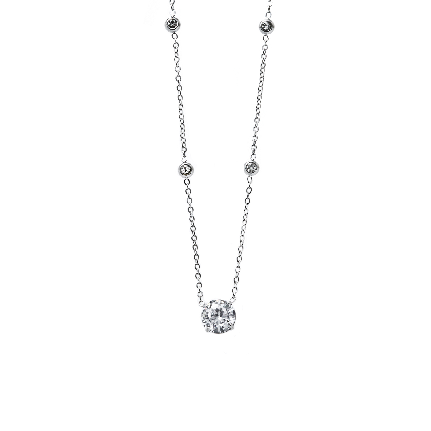 平價飾品,鋼飾,鋯石,鑽,項鍊,鎖骨鍊