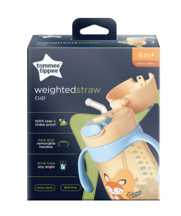 Tommee Tippee Leak-proof Straw Cup with Double Ears 240ml
