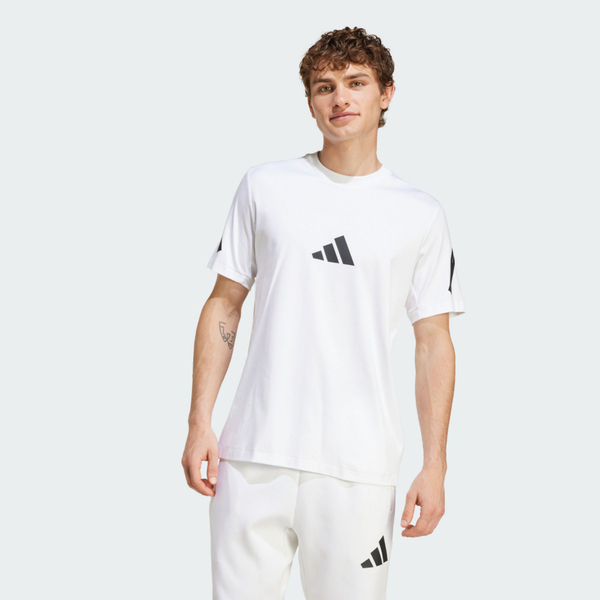 Adidas M Z.N.E. Tee JE3078 男 短袖 上衣 運動 訓練 休閒 棉質 舒適 愛迪達 白黑