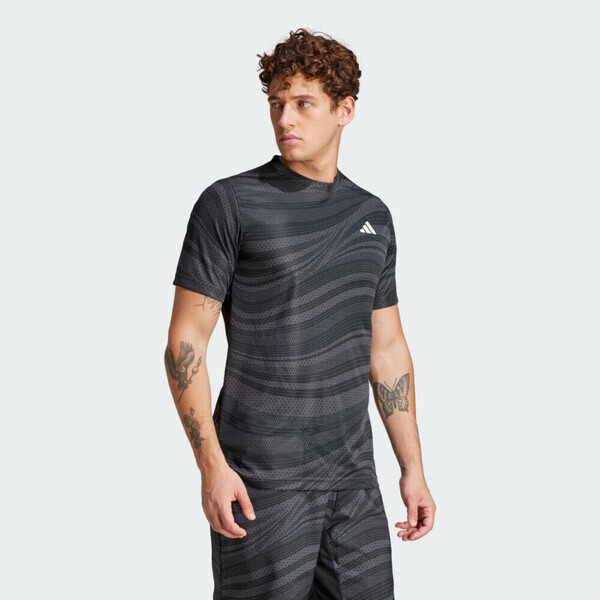 Adidas Club Graph Tee JF8422 男 T恤 運動上衣 休閒短袖 吸濕排汗 黑 灰 亞版