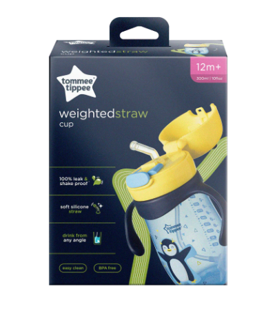 Tommee Tippee Leak-proof Straw Cup with Double Ears 300ml
