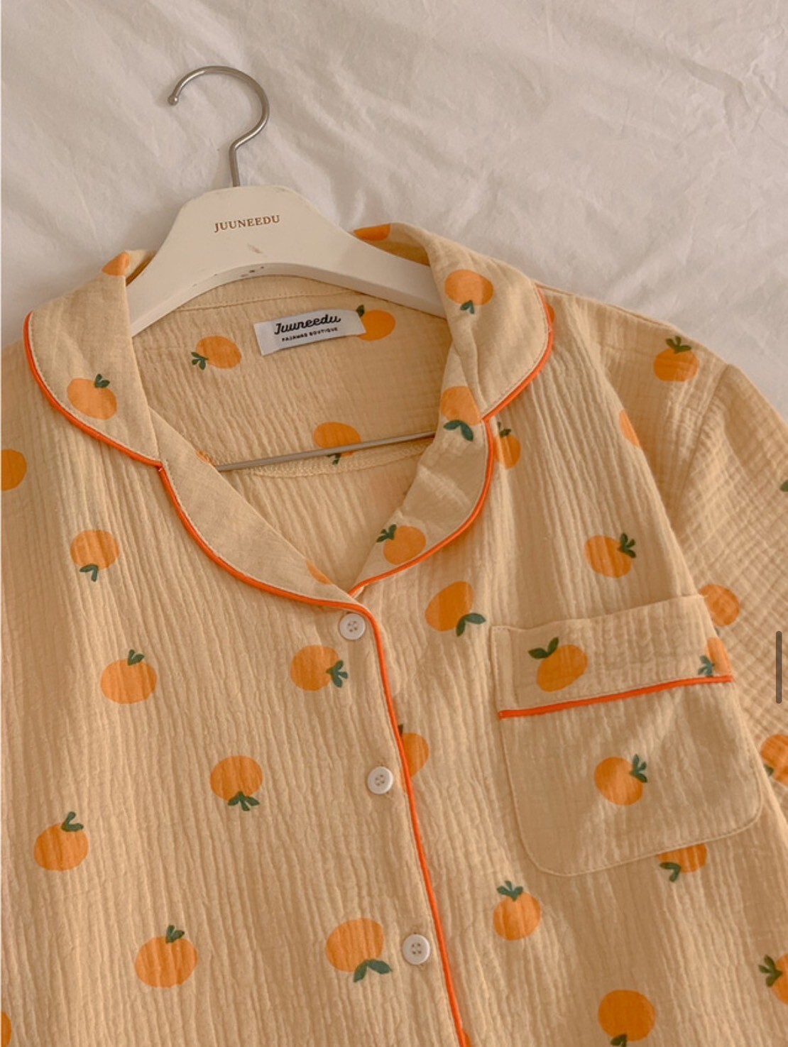 【預購】Juuneedu 夏橘🍊100%純棉套裝