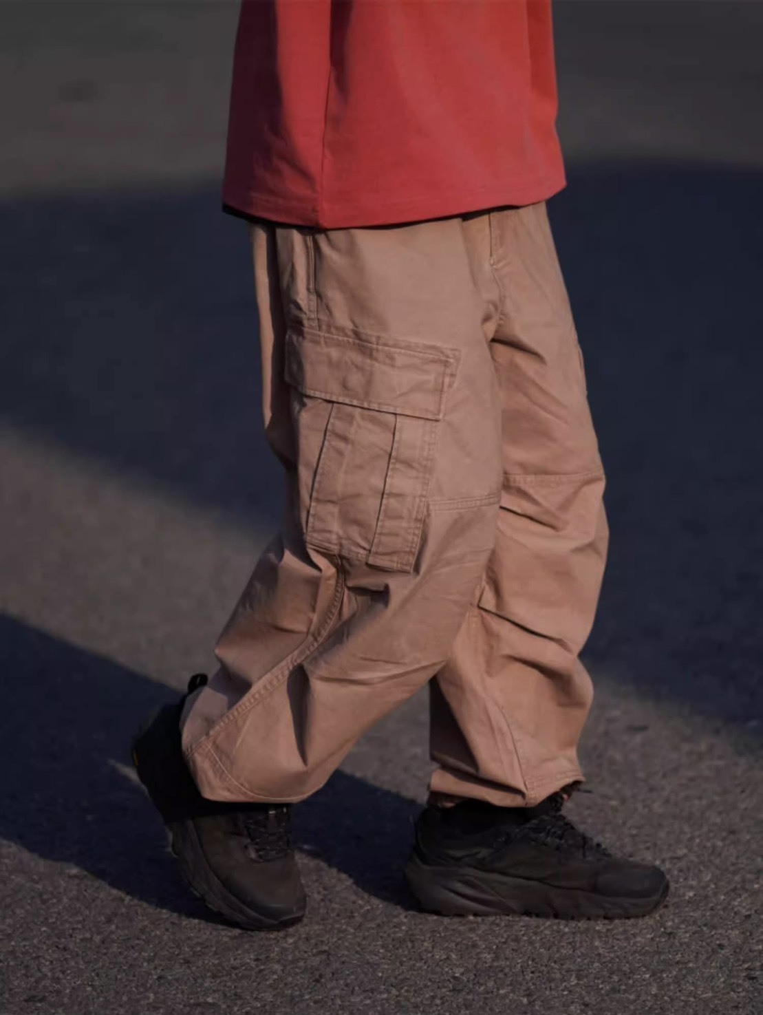 #預購 BTB 25SS 復古 水洗 做舊拼接 雙摺大口袋 多口袋 工裝長褲 兩色