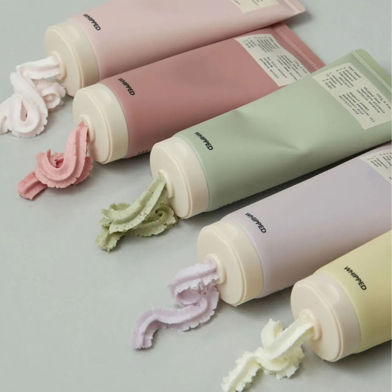 韓國 WHIPPED 潔面奶油系列 草莓香草奶油潔面乳 /艾草茶樹奶油潔面乳  (二種規格)