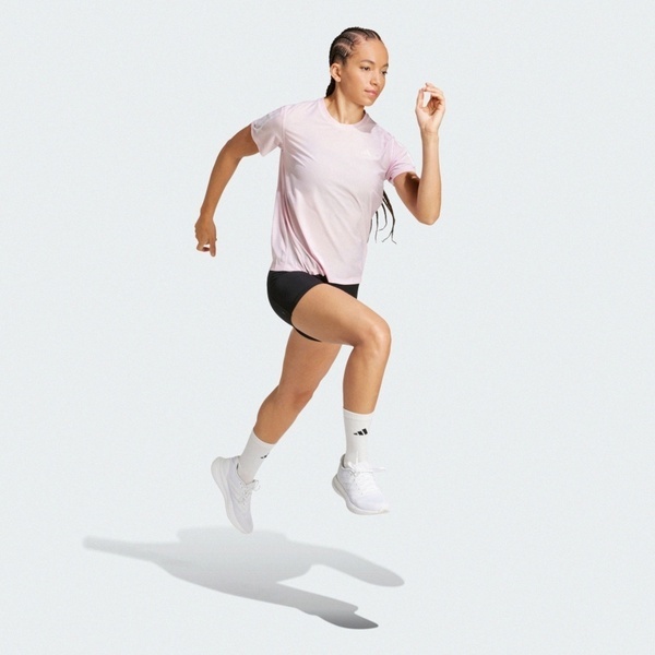 Adidas Otr B Tee JD6433 女 T恤 運動上衣 休閒短袖 吸濕排汗 粉紅 亞版