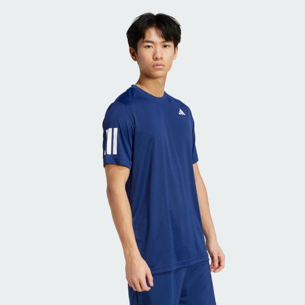 Adidas Club 3str Tee JN5730 男 T恤 運動上衣 休閒短袖 藍 亞版