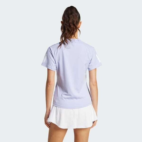 Adidas Club Tee JN7095 女 T恤 運動上衣 休閒短袖 紫 亞版