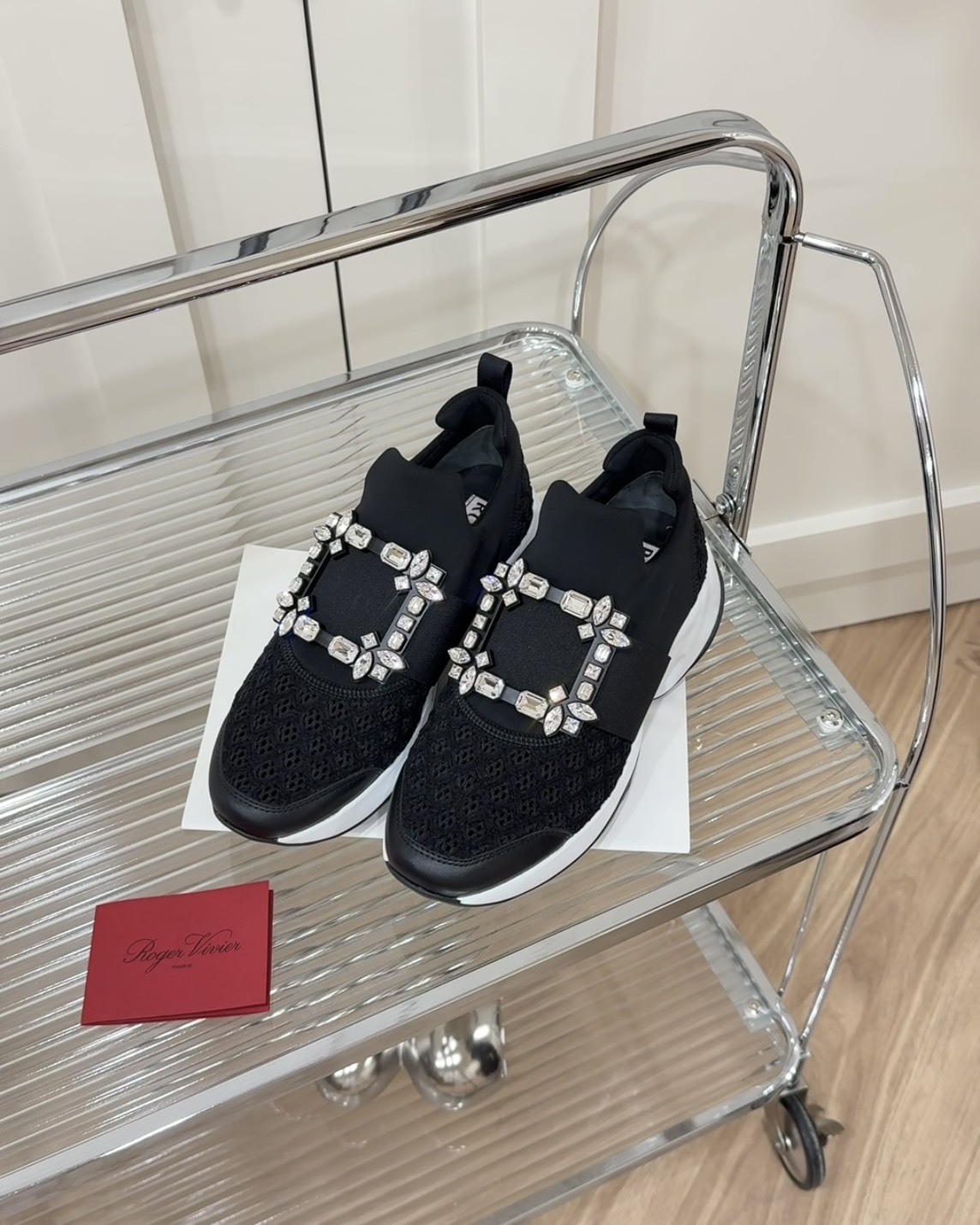 ROGER VIVER｜VIC’ RUN 運動休閒鞋 黑色
