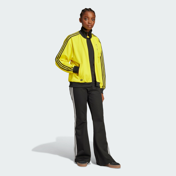 Adidas Smiley Cali Tee JD2738 女 T恤 運動上衣 休閒短袖 黑 黃 亞版