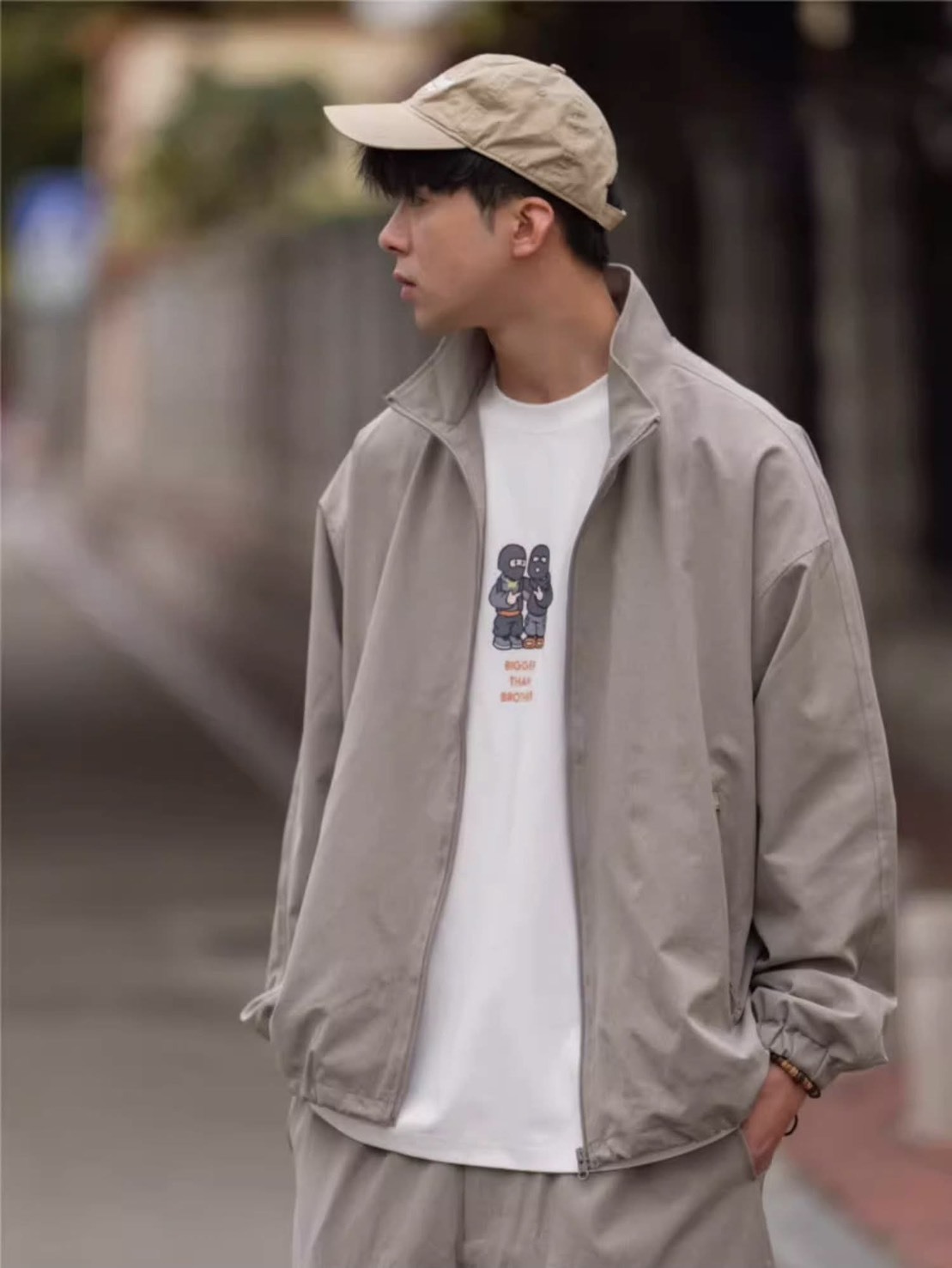 #預購 BTB 25SS 休閒 網眼 吸濕排汗 洞洞布 立領夾克 兩色