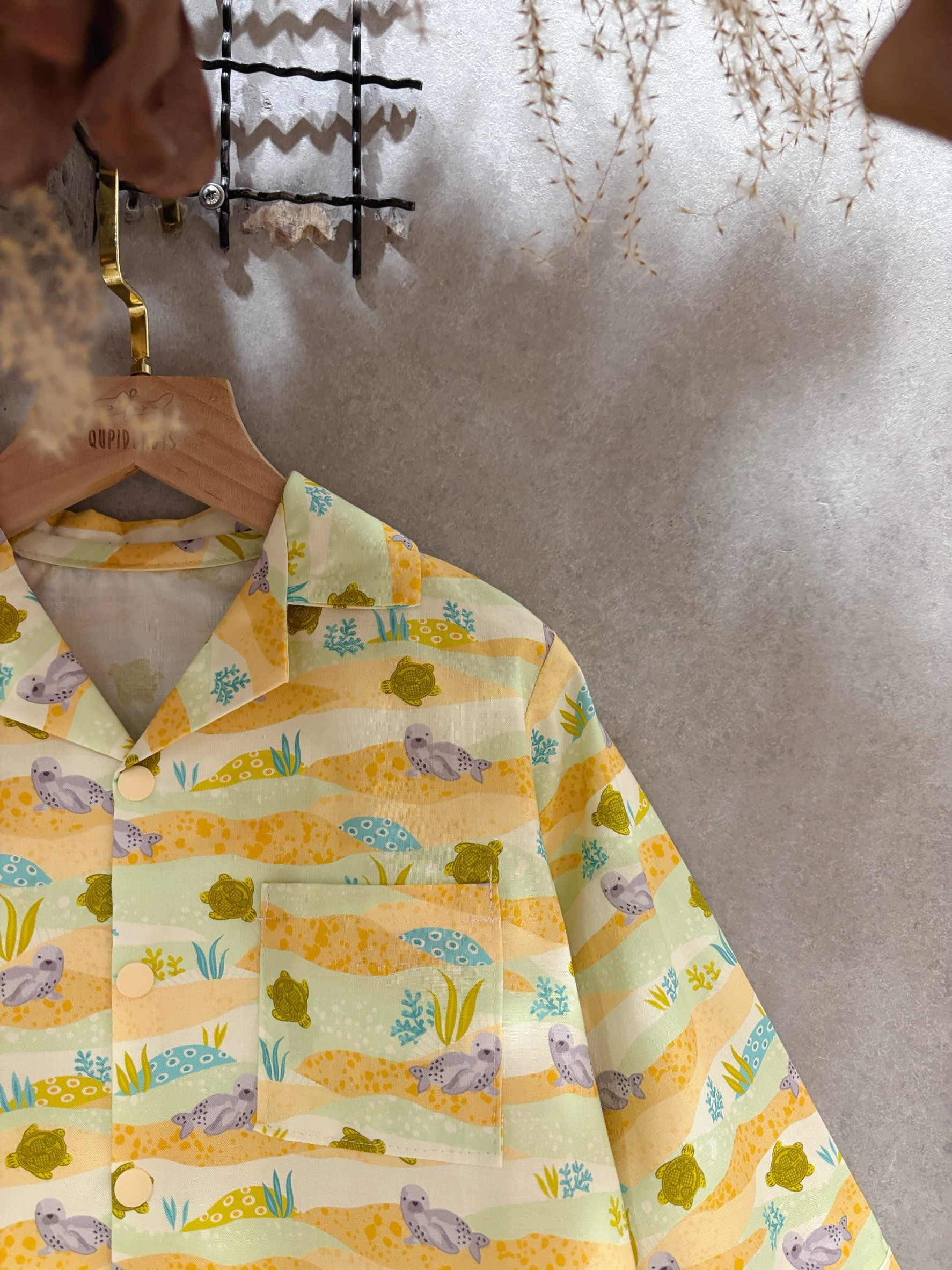 綠海龜 歐爸外套 (100)