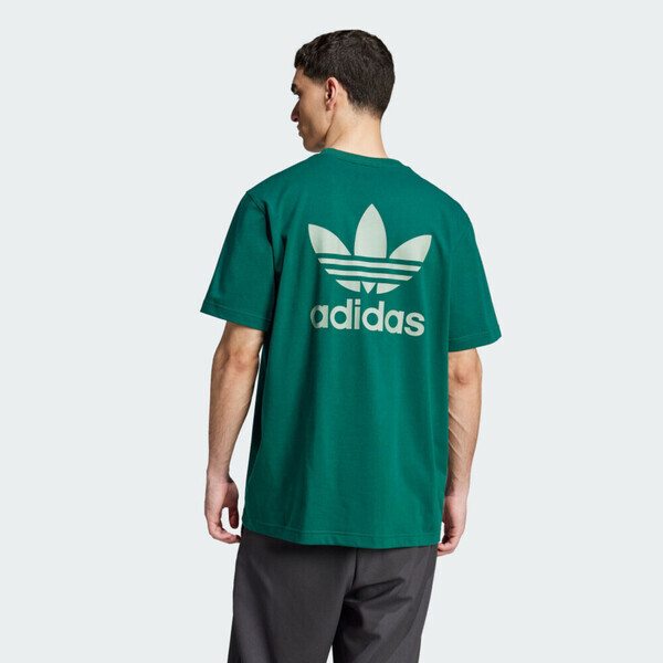 Adidas B+f Trefoil Tee JN7013 男 T恤 運動上衣 休閒短袖 綠 亞版