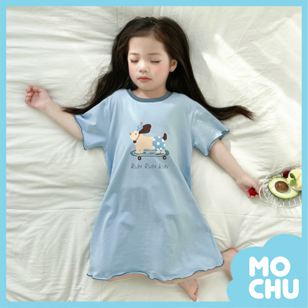 達森狗短袖家居連身裙