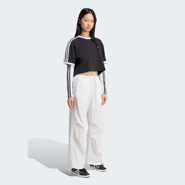 Adidas 3s Loose Crop T JC8149 女 T恤 運動上衣 休閒短袖 短版 黑 白 亞版