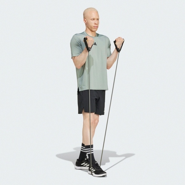 Adidas D4t Int. Tee JI8187 男 T恤 運動上衣 休閒短袖 訓練 吸濕排汗 綠 亞版