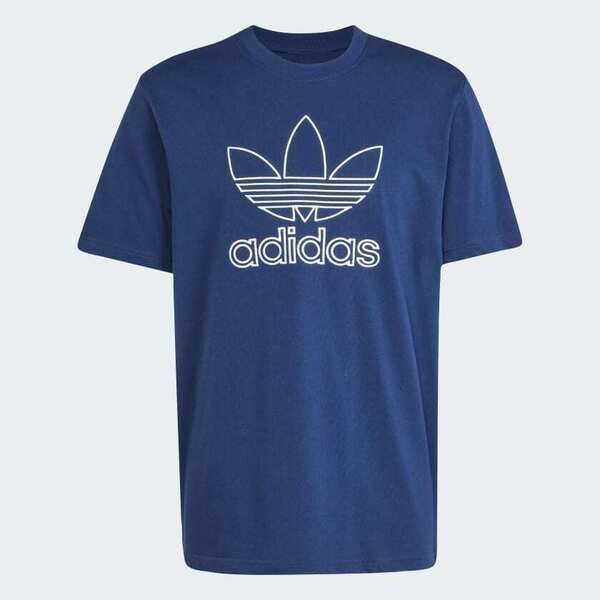 Adidas Outl Tref Tee JP1089 男 T恤 運動上衣 休閒短袖 藍 亞版