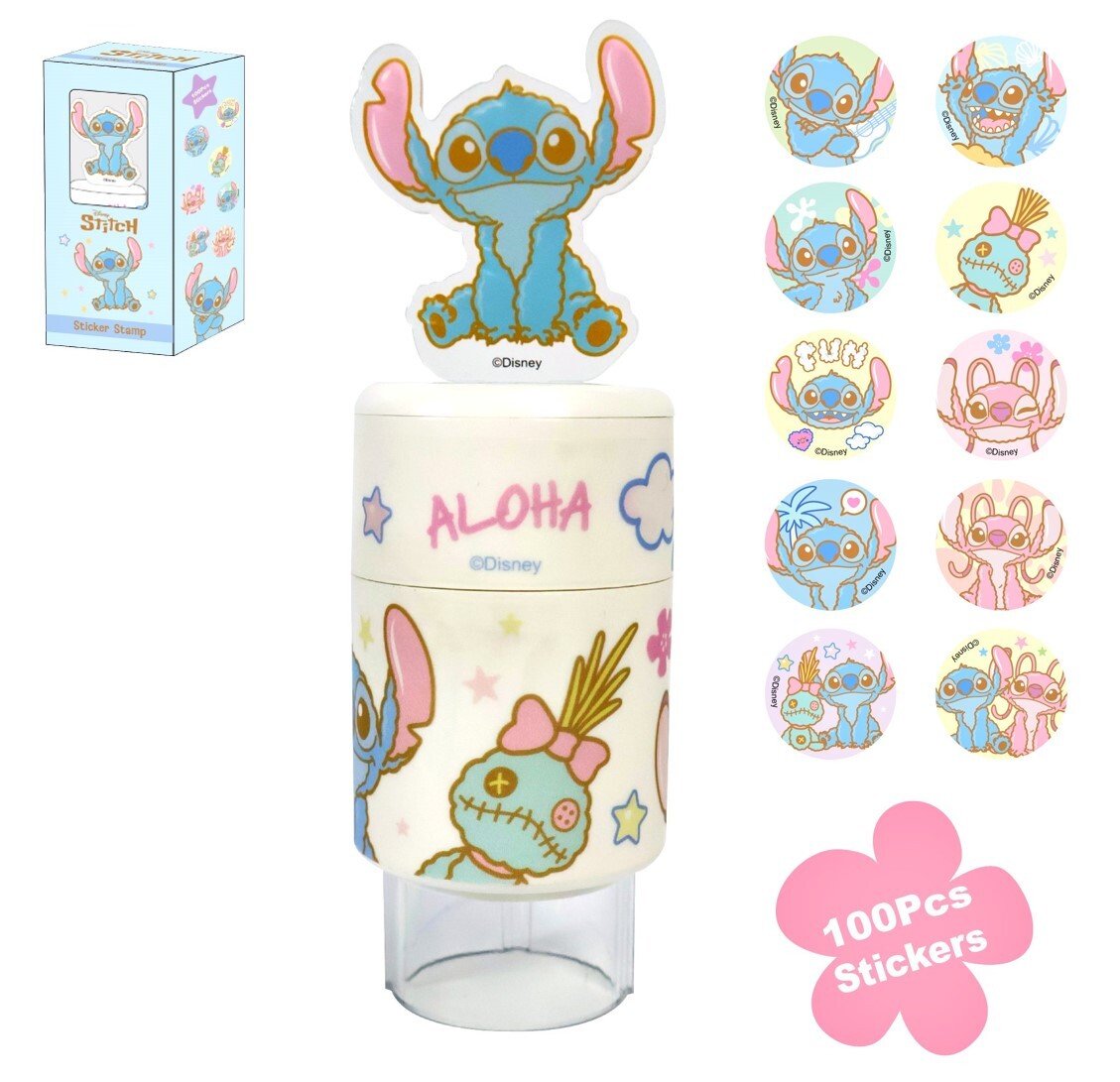 迪士尼史迪仔 貼紙 印章機