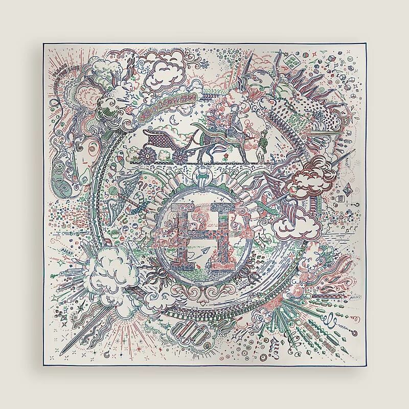 Hermes Silk Scarf 90