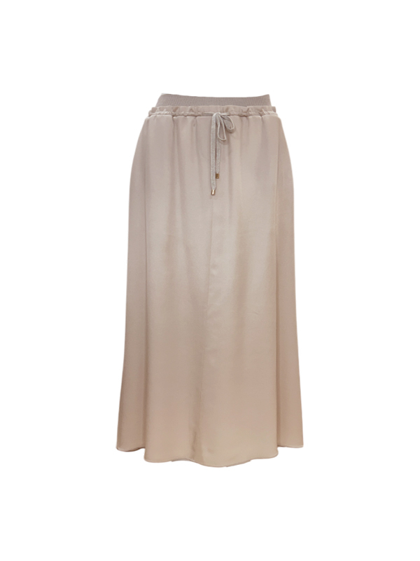 LORENA 雙腰頭抽繩裙