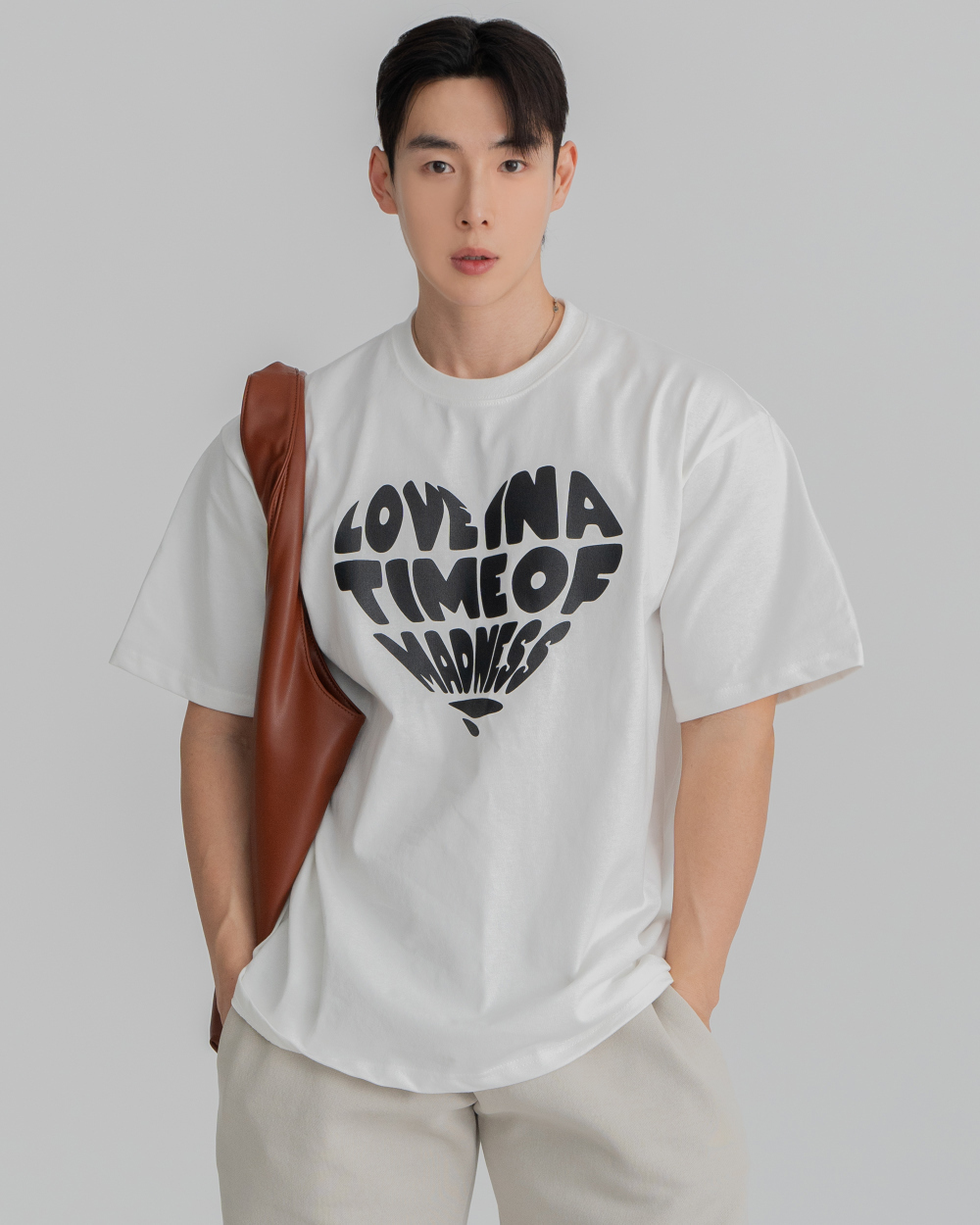 Love Time Overfit短袖T卹