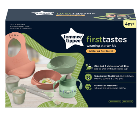 Tommee Tippee Firsttastes Baby & Toddler Feeding Set
