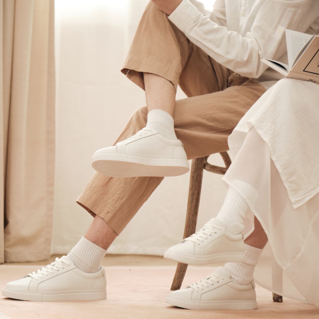 防潑水|耐髒汙・小白鞋-女款