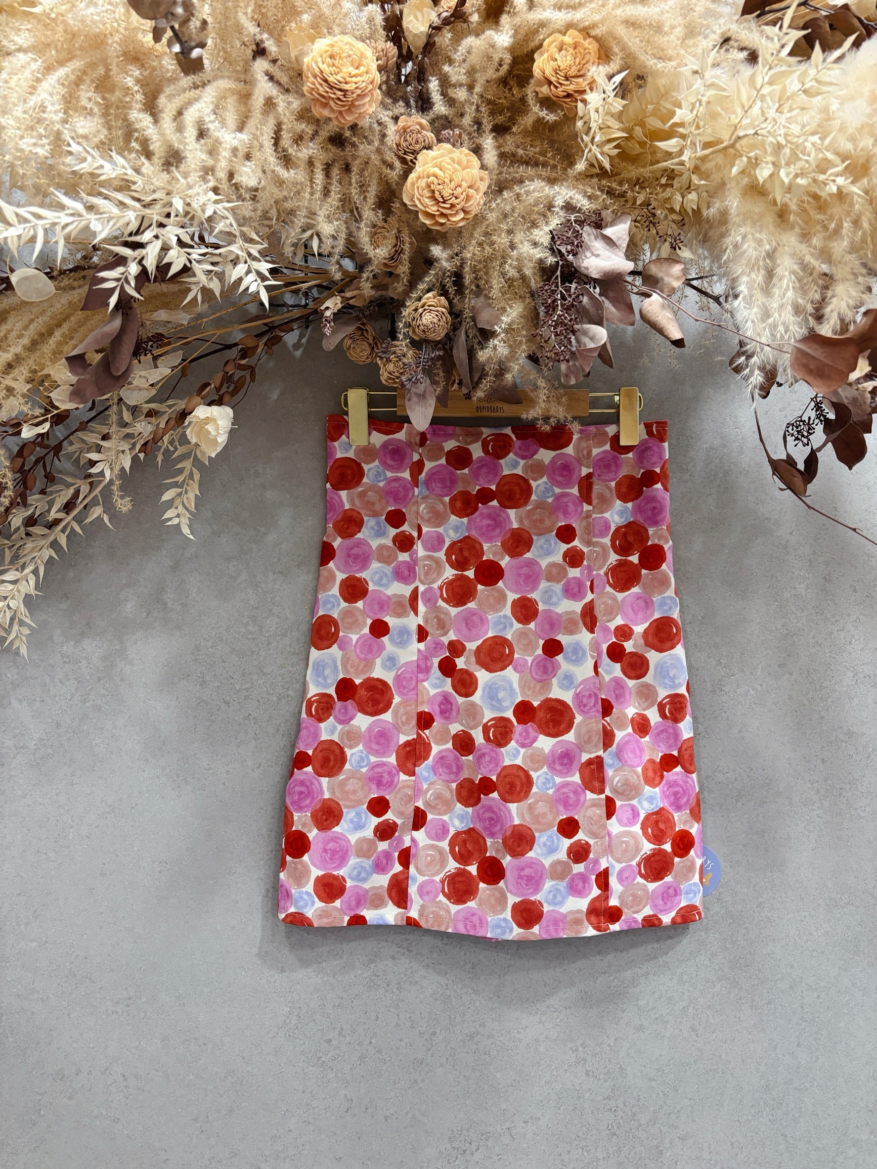 粉紅泡泡 媽咪後綁腰短裙