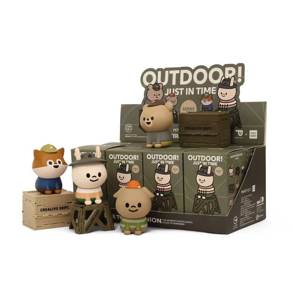 FILTER017® X XAP 聯名 盒玩 P.O.D.寵物豆戶外系列 第一彈 隨機出貨
