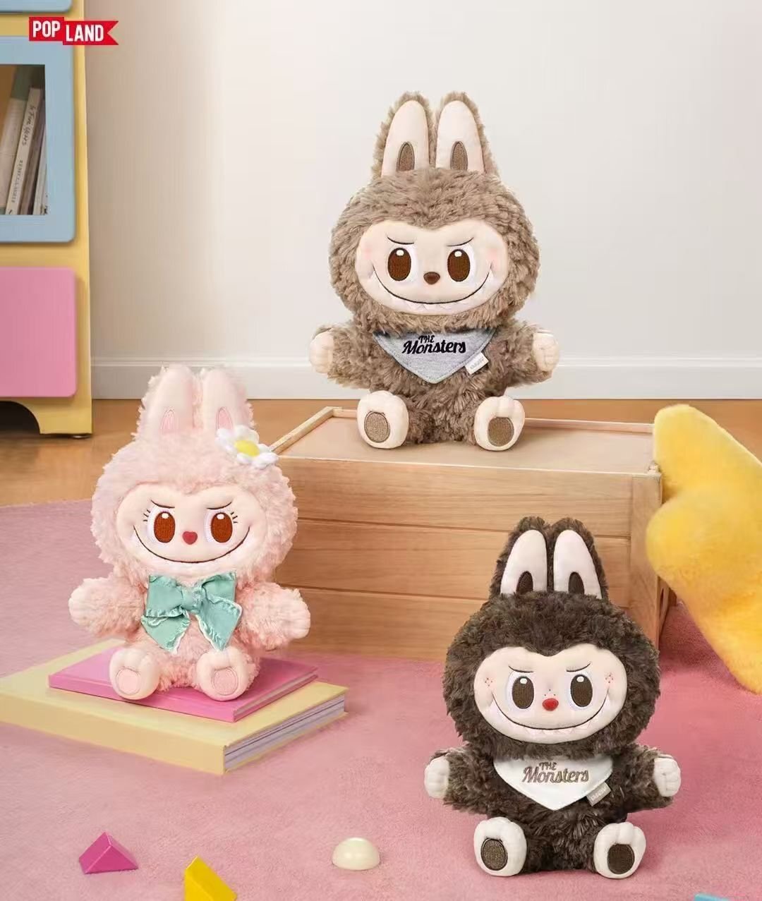 POPLAND 限定LABUBU/MOKOKO 手偶公仔 (H6 PO922)