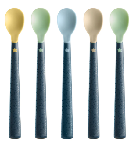 Tommee Tippee Soft Tip Feeding Spoon (5 Pack)