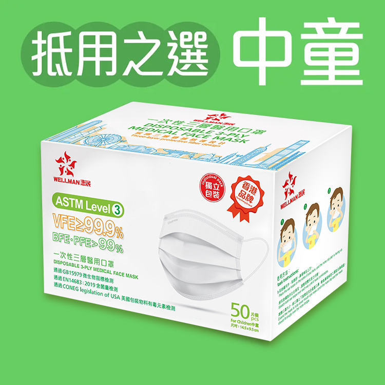 Wellman Face Mask (Children)