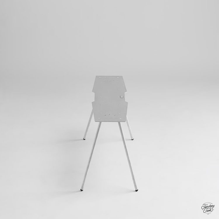 【地域仕事 Territory Task】SWIFT系列 盾牌桌(附伸縮燈柱)