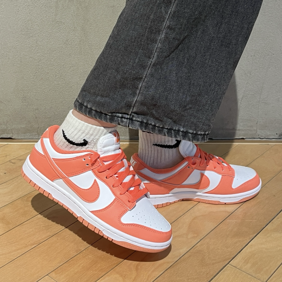 Nike Dunk Low Next Nature 珊瑚粉橘 白橘 低筒休閒鞋
