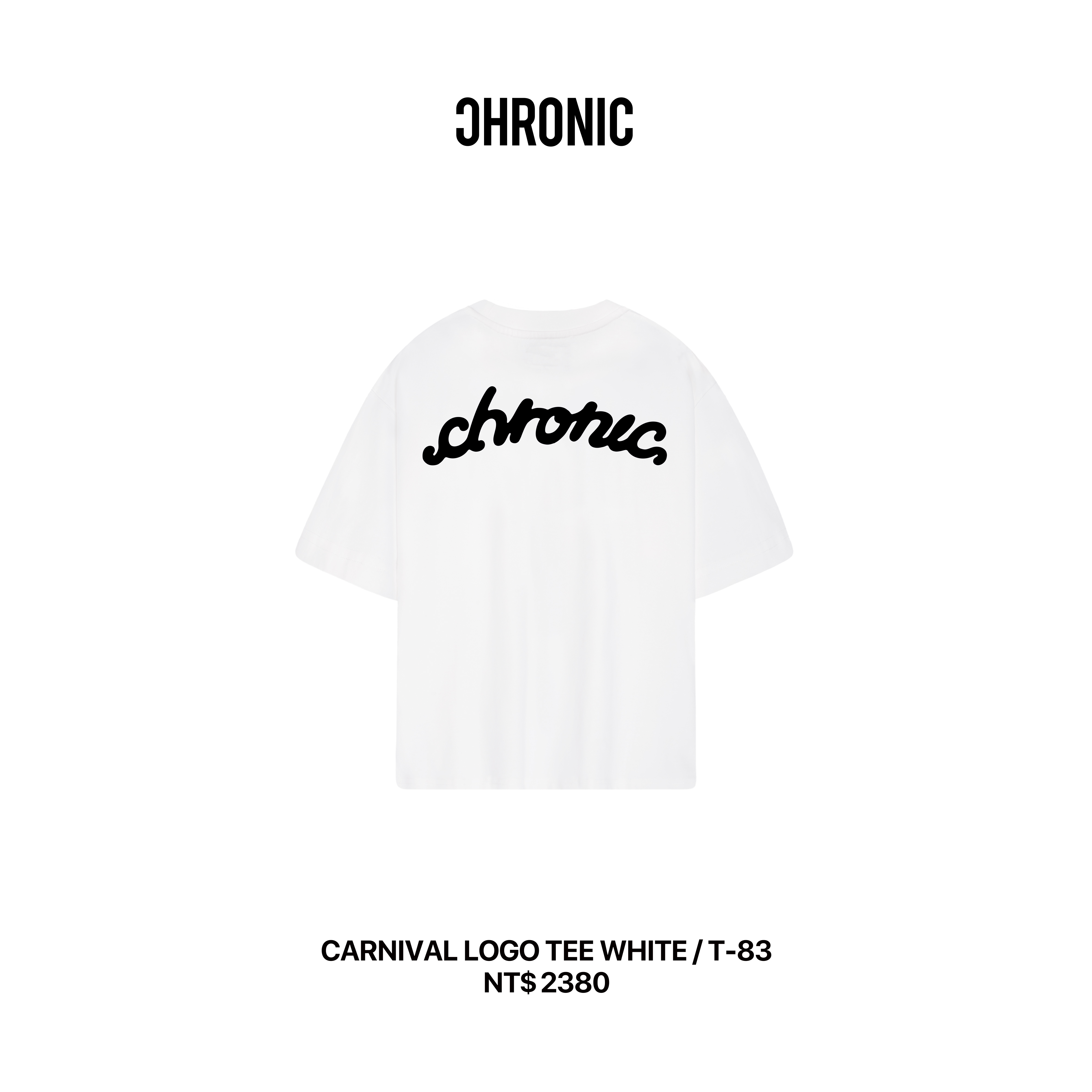 CARNIVAL LOGO TEE WHITE / T-83
