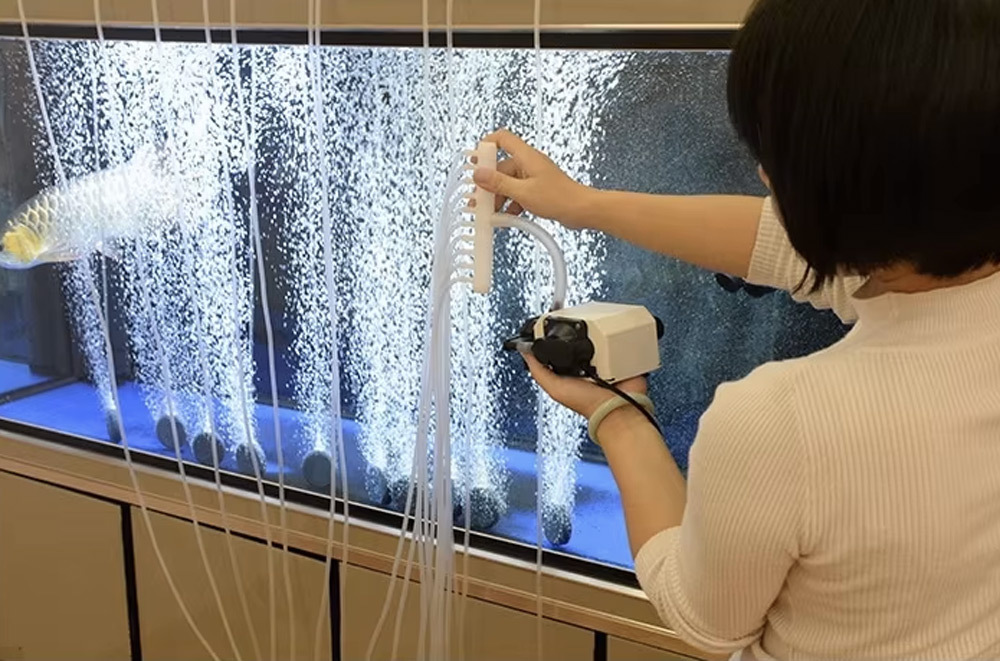 多出口分流設計 適合多缸同時曝氣