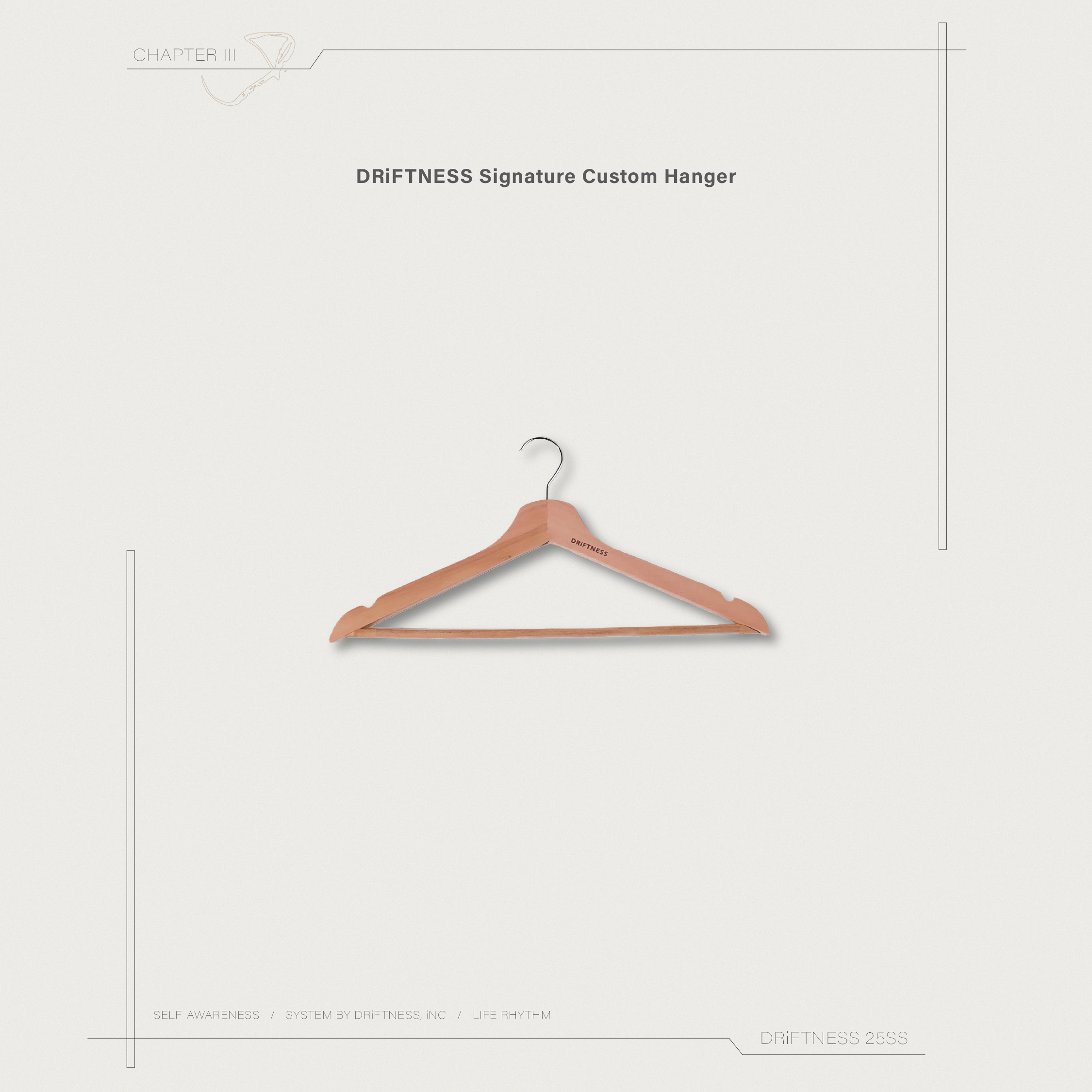 DRiFTNESS | 品牌專屬衣架