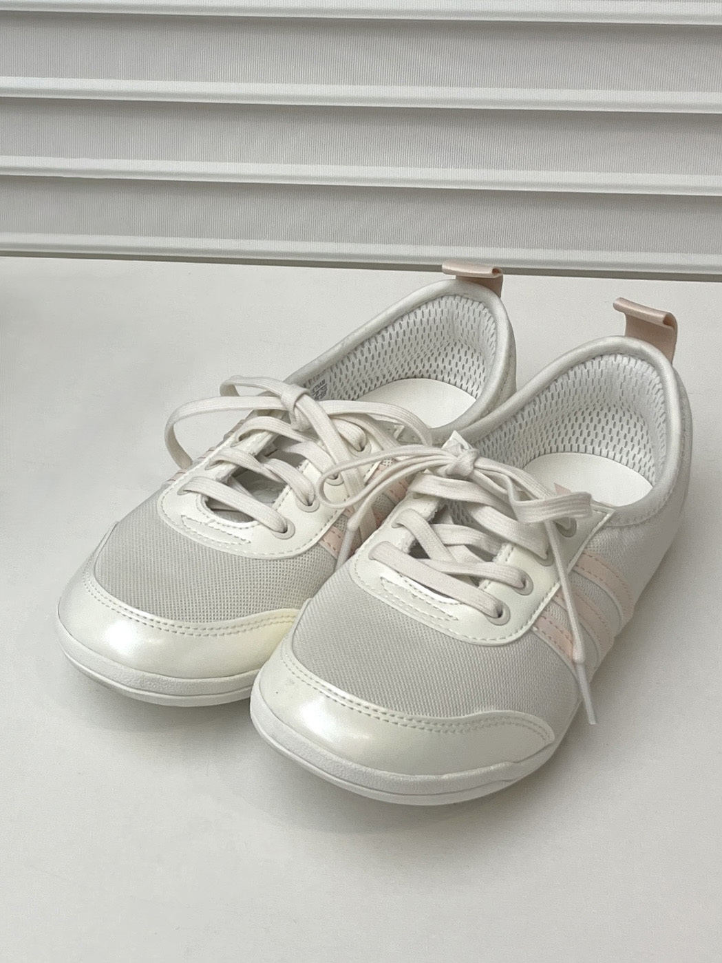 ADIDAS DIONA BALLET 芭蕾舞鞋 紡紗 奶油粉 淡粉 米白 女鞋  JR7317 / 調貨