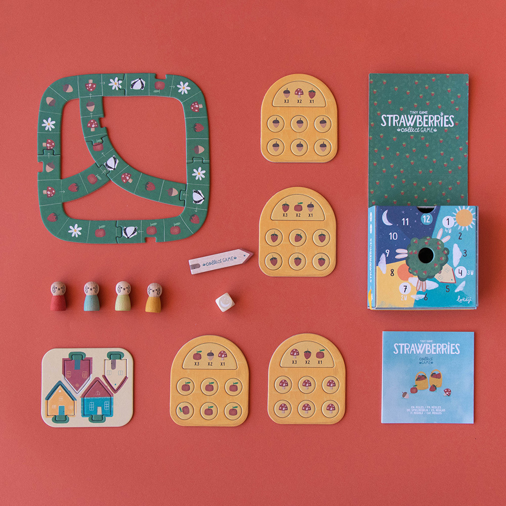 (預購5/15)西班牙Londji 採草莓桌遊