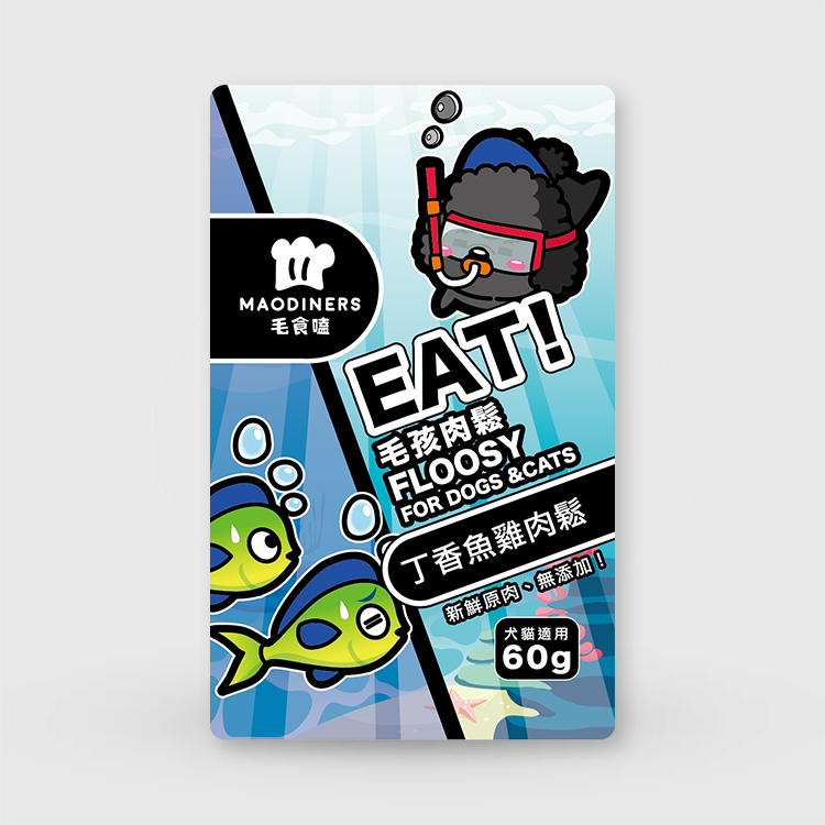 EAT! 丁香魚雞肉鬆60g｜犬貓熟食副餐