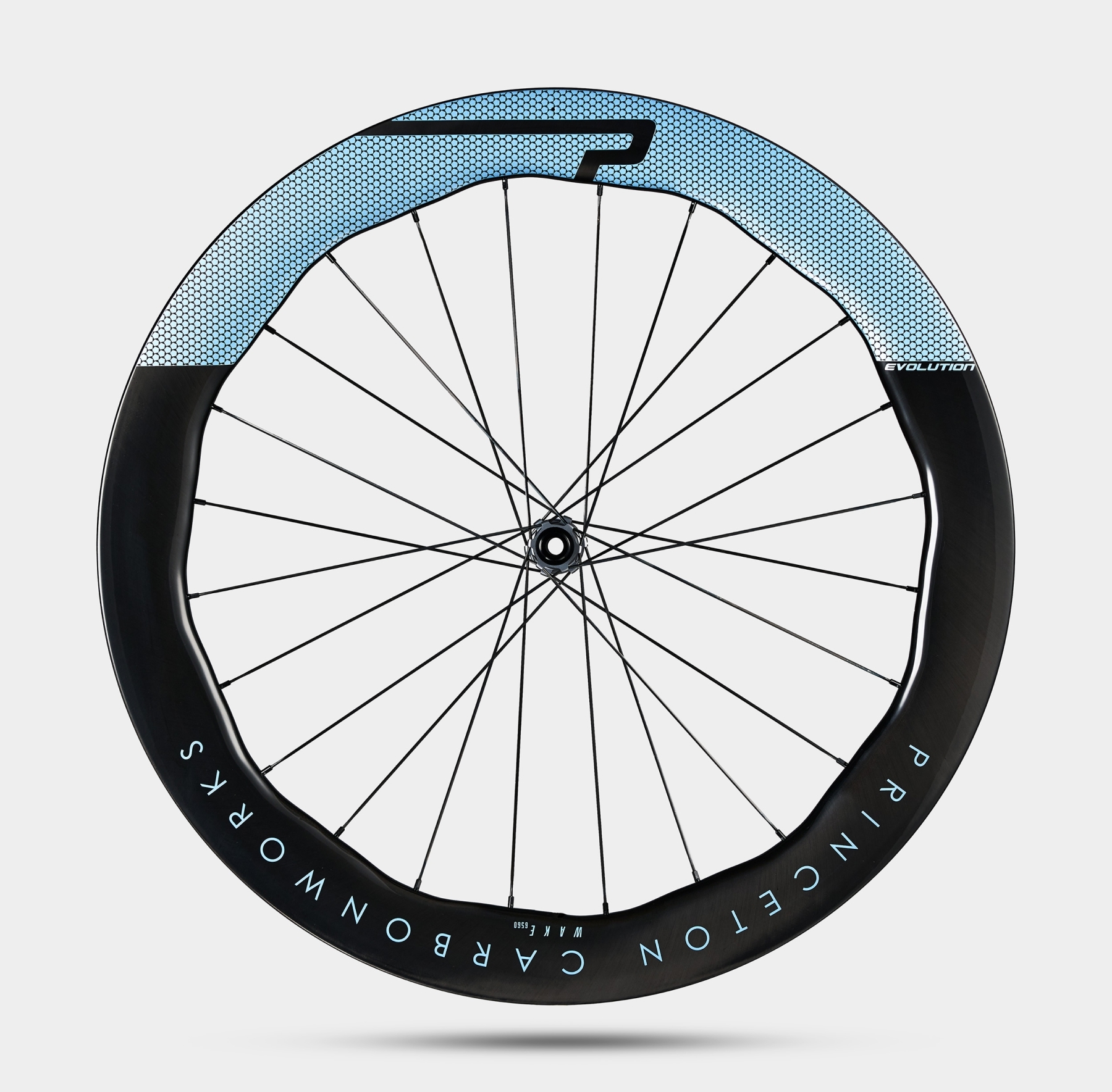 【PRINCETON】WAKE 6560 Evo 碳纖維輪組 / Gloss Slate 天藍色