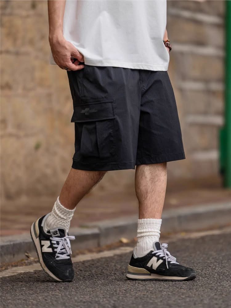 #預購 BTB 25SS 魯道夫涼感 科技面料 微彈尼龍 大口袋 工裝短褲 三色