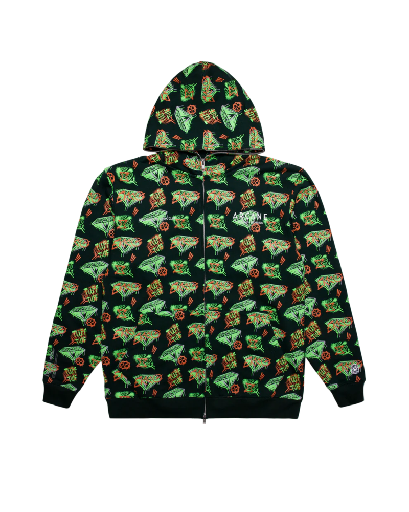 BBC X ARCANE D&D EKKO FULLZIP HOODIE