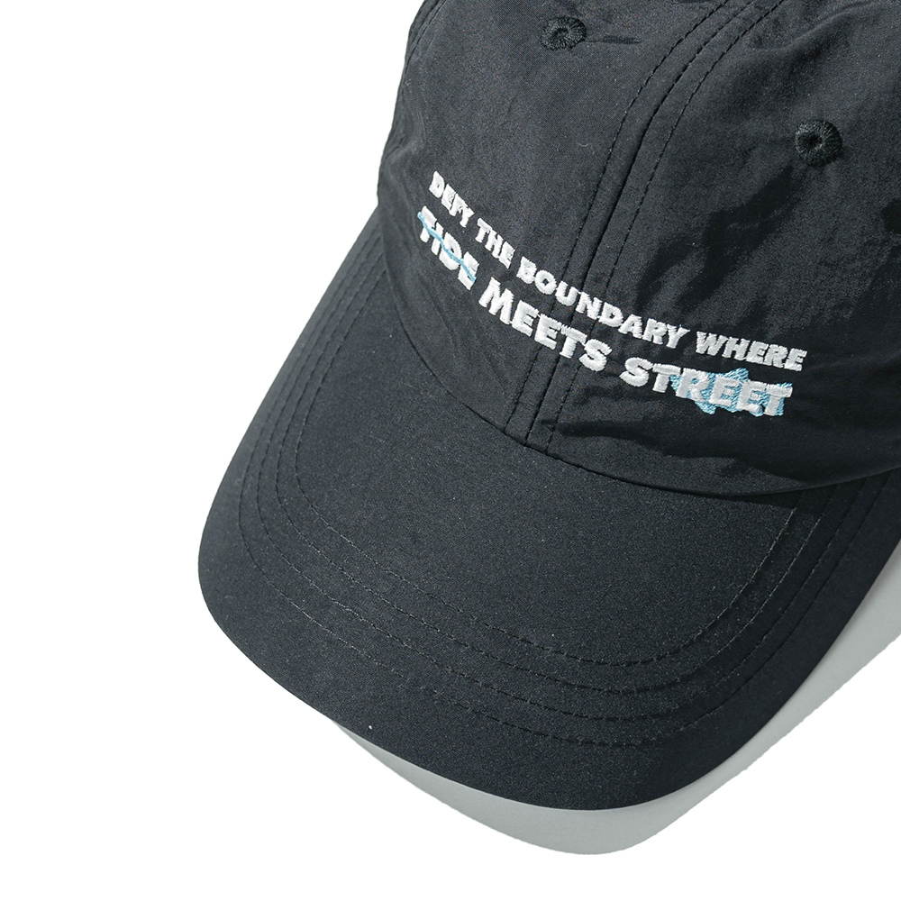 AGILITY X WAVE OFF 聯名 釣魚防潑水棒球帽 - 標語